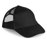 Trucker Cap - 5 Panel Black