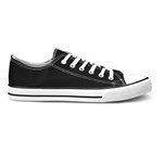 Unisex Trendi Canvas Sneaker Black