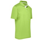 Kids Tournament Golf Shirt Lime