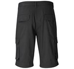 Mens Cargo Zip Off Pants Black