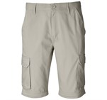 Mens Cargo Zip Off Pants Stone