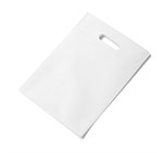 Bounce Non-Woven Gift Bag Solid White