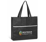 Brighton Non-Woven Shopper Black