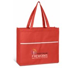 Brighton Non-Woven Shopper Red