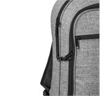 Capital Anti-Theft Laptop Backpack BAG-4565-GY-DETAIL