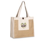 Okiyo Hikari Jute & Cotton Tote