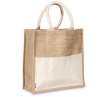 Okiyo Kachi Jute & Cotton Tote Natural