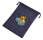 Quando Non-Woven Drawstring Pouch Navy