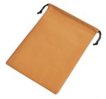 Quando Non-Woven Drawstring Pouch Orange