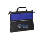 Graffiti Document Bag Blue