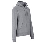 Mens Bravo Hooded Sweater Grey