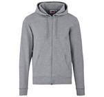 Mens Bravo Hooded Sweater Grey