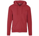 Mens Bravo Hooded Sweater Red