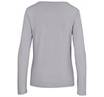 Ladies Long Sleeve Portland T-Shirt Grey