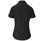 Ladies Short Sleeve Kensington Shirt Black