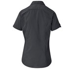 Ladies Short Sleeve Kensington Shirt Grey