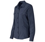 Ladies Long Sleeve Kensington Shirt Navy