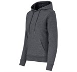 Ladies Omega Hooded Sweater Charcoal