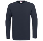 Mens Long Sleeve Portland T-Shirt Navy