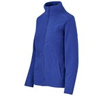 Ladies Yukon Micro Fleece Jacket Blue