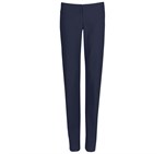 Ladies Cambridge Flat Front Pants - Navy