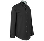 Mens Long Sleeve Aspen Shirt Black