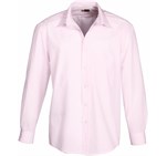 Mens Long Sleeve Washington Shirt - Pink