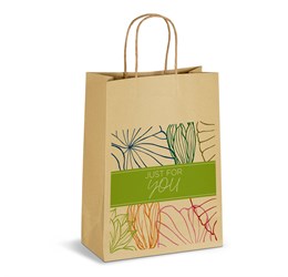 Altitude Ecological Digital Print Midi Paper Gift Bag 150gsm