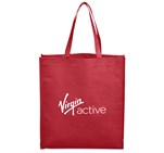 Wellington Non-Woven Shopper Red