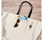 Kooshty Barbados Large Cotton Beach Bag BG-KS-372-B-APPLICATION-NO-LOGO