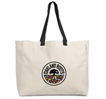 Kooshty Barbados Large Cotton Beach Bag Black