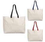 Kooshty Barbados Large Cotton Beach Bag BG-KS-372-B-NO-LOGO