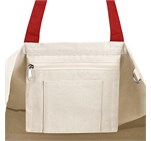 Kooshty Barbados Large Cotton Beach Bag Red