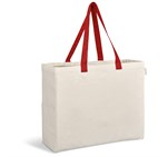 Kooshty Barbados Large Cotton Beach Bag Red