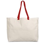 Kooshty Barbados Large Cotton Beach Bag Red