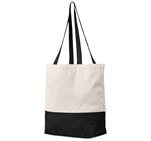 Kooshty Convo Cotton Beach Bag Black