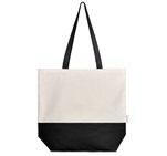 Kooshty Convo Cotton Beach Bag Black