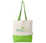 Kooshty Convo Cotton Beach Bag Lime