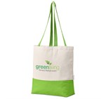 Kooshty Convo Cotton Beach Bag Lime