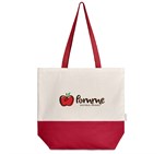 Kooshty Convo Cotton Beach Bag Red