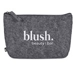 Okiyo Kesho Recycled PET Felt Mini Cosmetic Bag BG-OK-426-B-GY-02