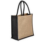 Okiyo Okinawa Jute Tote Black