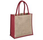 Okiyo Okinawa Jute Tote Red