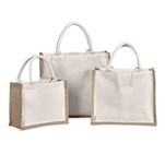 Okiyo Chinsai Maxi Jute & Cotton Tote BG-OK-483-B-GROUP-02-NO-LOGO