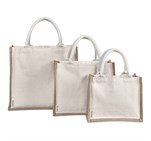 Okiyo Chinsai Midi Jute & Cotton Tote BG-OK-484-B-GROUP-01-NO-LOGO