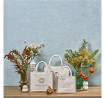 Okiyo Chinsai Mini Jute & Cotton Gift Bag BG-OK-485-B-LIFESTYLE