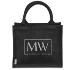 Okiyo Miyag Midi Jute Gift Bag Black