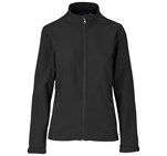 Ladies Pinnacle Softshell Jacket Black