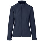 Ladies Pinnacle Softshell Jacket Navy