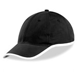 New Jersey Cap - 6 Panel Black